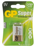 Батарейка GP SUPER 1 шт 9V блистер